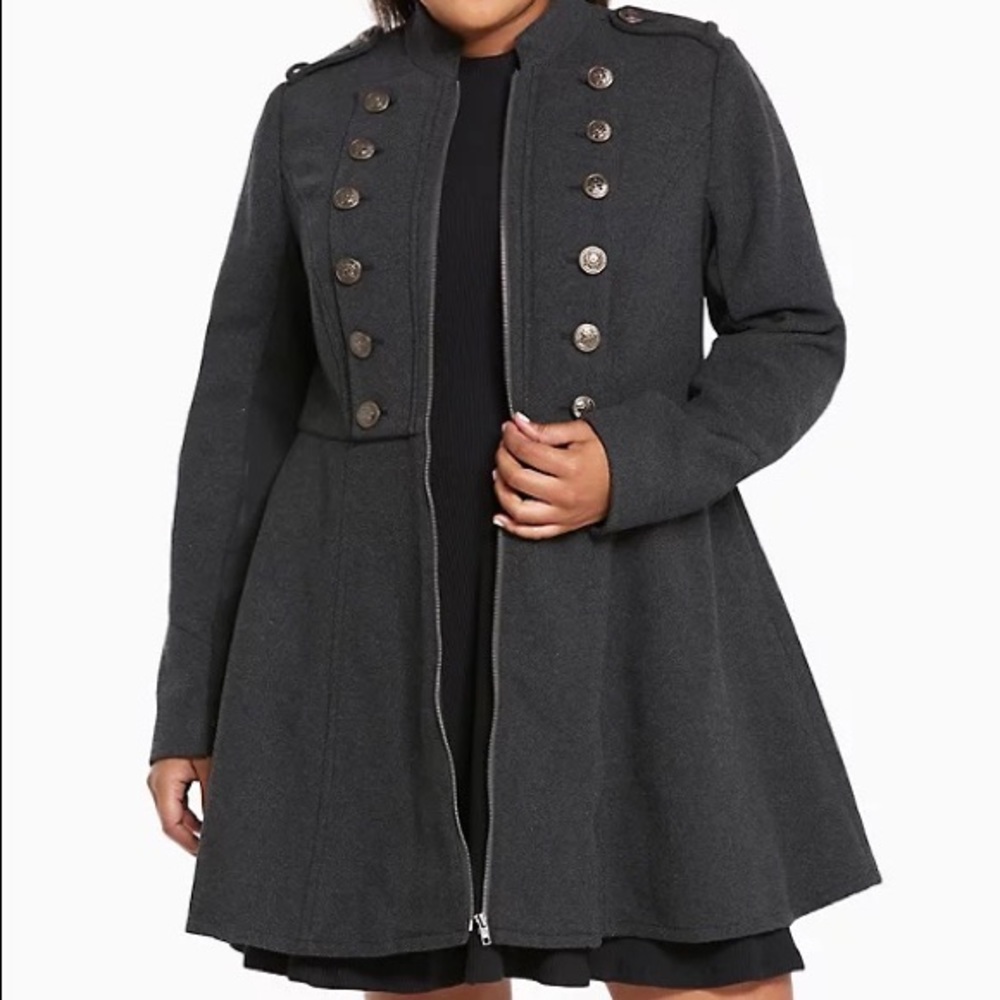 Women’s Long Military Coat